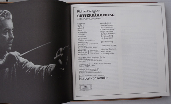 Richard Wagner - Berliner Philharmoniker , Herbert Von Karajan - Götterdämmerung | Deutsche Grammophon (2740 148) - 3