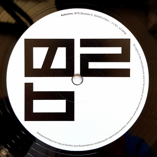 Autechre - NTS Session 2 | Warp Records (WARP 364-2) - 4 Autechre - NTS Session 2 | Warp Records (WARP 364-2) - 4