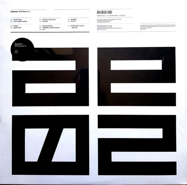 Autechre - NTS Session 2 | Warp Records (WARP 364-2)