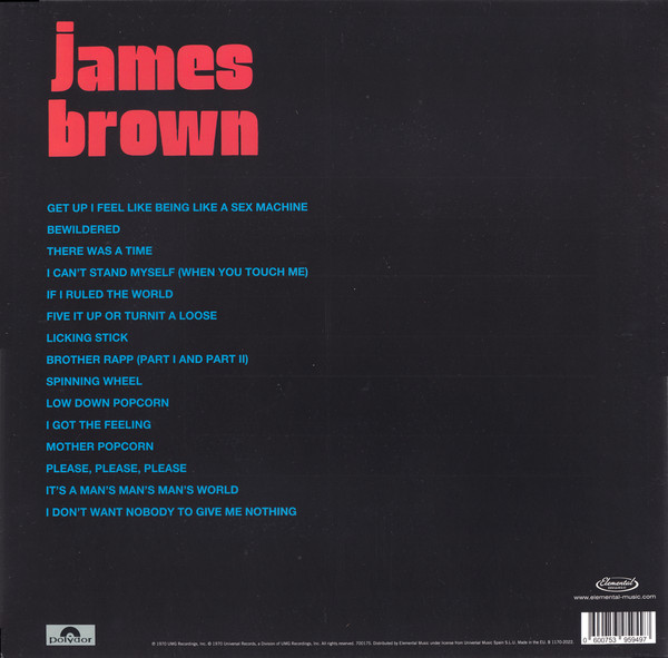 James Brown - Sex Machine | Polydor (700175) - 3 James Brown - Sex Machine | Polydor (700175) - 3