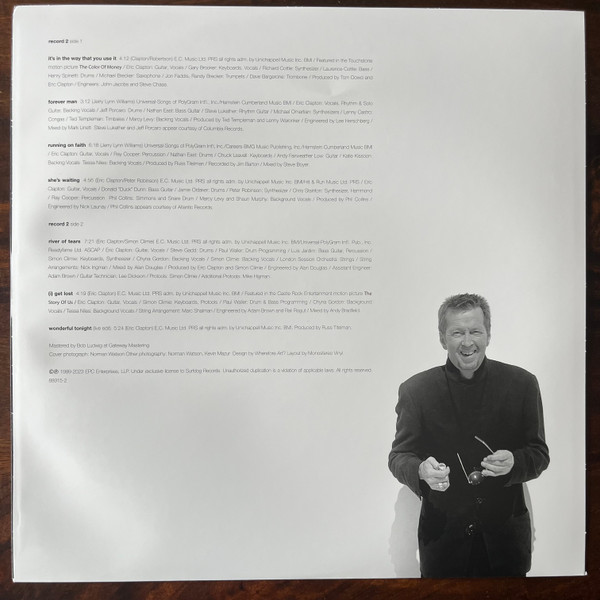 Eric Clapton - Eric Clapton – Clapton Chronicles (The Best Of Eric Clapton) (2LP - Limited Edition - Black & White Splatter Vinyl) [Vinyl] | Bushbranch Records (88915-2) - 3