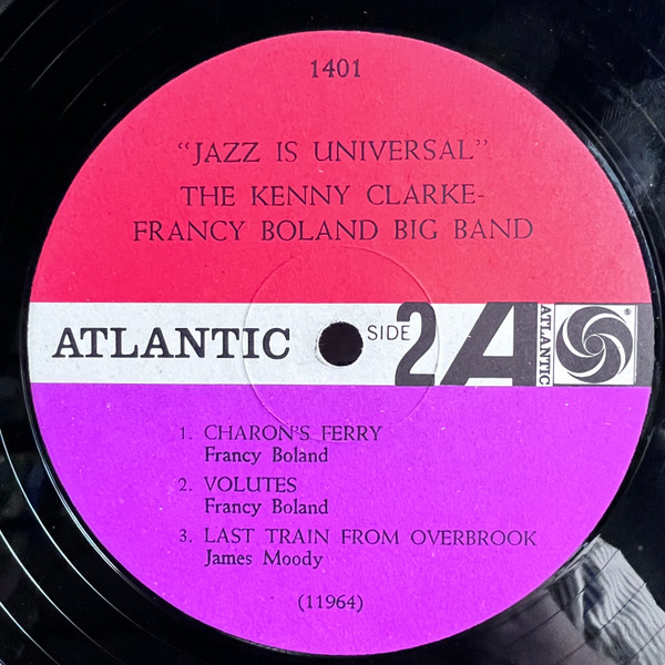 Clarke-Boland Big Band - Jazz Is Universal | Atlantic (1401) - 4 Clarke-Boland Big Band - Jazz Is Universal | Atlantic (1401) - 4