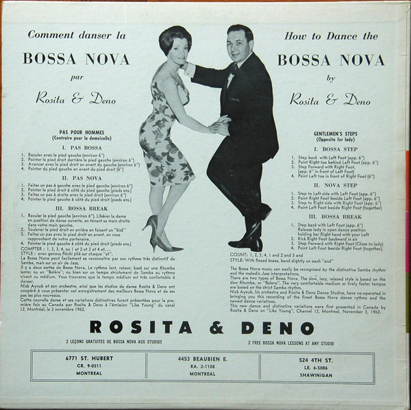 Nick Ayoub Avec / With Rosita Et Deno - Bossa Nova | Trans-Canada (TC-A-74) - 2 Nick Ayoub Avec / With Rosita Et Deno - Bossa Nova | Trans-Canada (TC-A-74) - 2