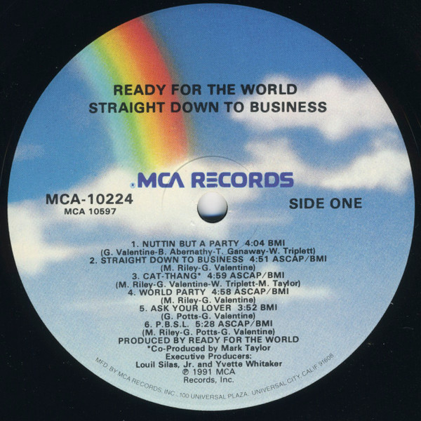 Ready For The World - Straight Down To Business | MCA Records (MCA 10224) - 2 Ready For The World - Straight Down To Business | MCA Records (MCA 10224) - 2