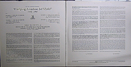 Wolfgang Amadeus Mozart , Pierre Del Vescovo , Orchestre De Chambre Jean-François Paillard , Jean-François Paillard - Quatre Concertos Pour Cor En Ré Majeur KV 412 - En Mi Bémol Majeur KV 495 - 447 - 417 [Vinyl] | Erato (STU 70759) - 3