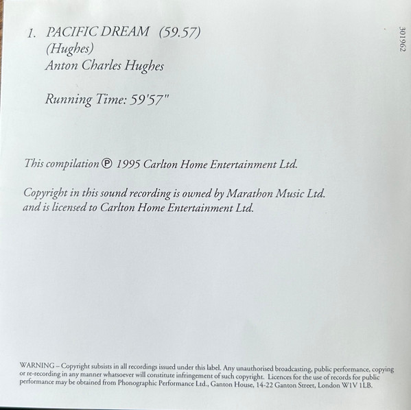 Anton Hughes - Pacific Dream | Hallmark Records (301962) - 4 Anton Hughes - Pacific Dream | Hallmark Records (301962) - 4