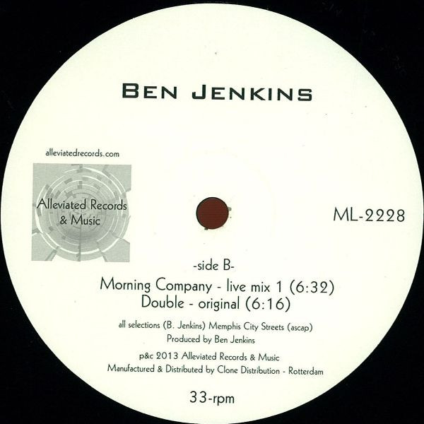 Ben Jenkins - K3M | Alleviated Records (ML-2228) - 2 Ben Jenkins - K3M | Alleviated Records (ML-2228) - 2