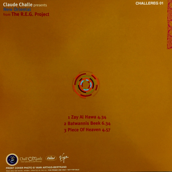 Claude Challe Presents The R.E.G. Project - New Oriental | EMI Music Arabia (CHALLEREG 01) - 4 Claude Challe Presents The R.E.G. Project - New Oriental | EMI Music Arabia (CHALLEREG 01) - 4