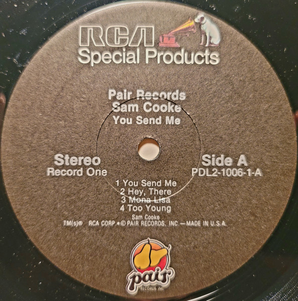 Sam Cooke - You Send Me | RCA Special Products (PDL2-1006) - 3
