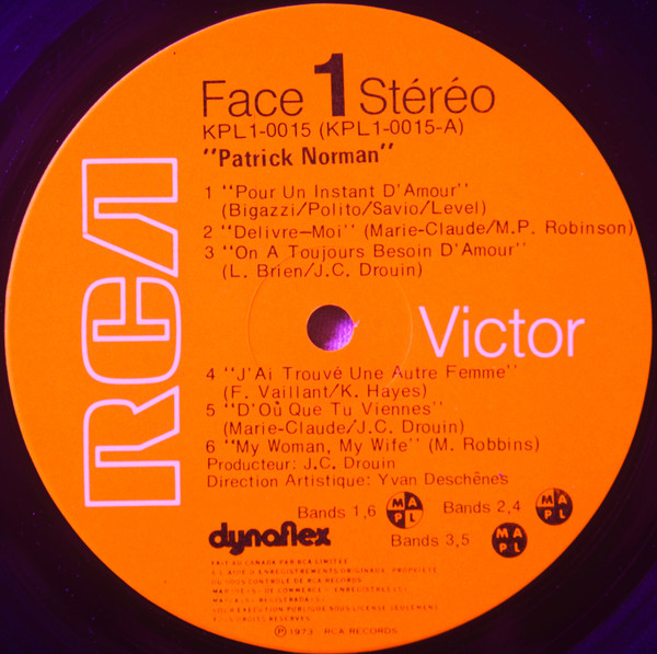 Patrick Norman - Patrick Norman | RCA Victor (KPL1-0015) - 3