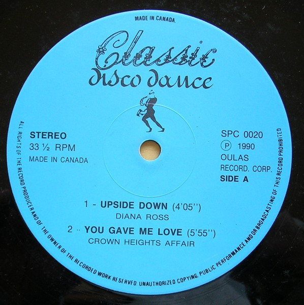 Various - Classic Disco Dance | Classic Disco Dance (SPC 0020) - main Various - Classic Disco Dance | Classic Disco Dance (SPC 0020) - main