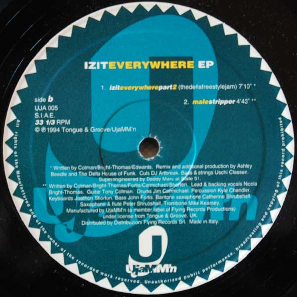 Izit - Everywhere EP | UjaMM'n (UJA 005) - 2
