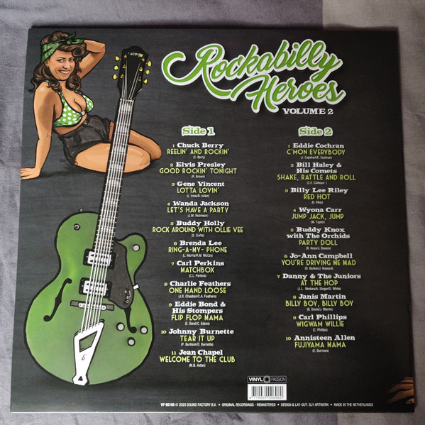 Various - Rockabilly Heroes Volume 2 | Vinyl Passion (VP 90156) - 2 Various - Rockabilly Heroes Volume 2 | Vinyl Passion (VP 90156) - 2