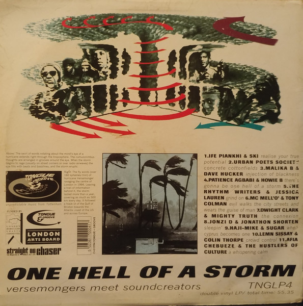 Various - One Hell Of A Storm (Versemongers Meet Soundcreators) | Tongue And Groove Records (TNGLP04) - 2 Various - One Hell Of A Storm (Versemongers Meet Soundcreators) | Tongue And Groove Records (TNGLP04) - 2