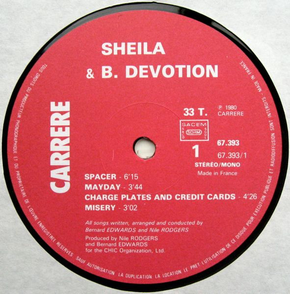 Sheila & B. Devotion - King Of The World | Carrere (67.393) - 4