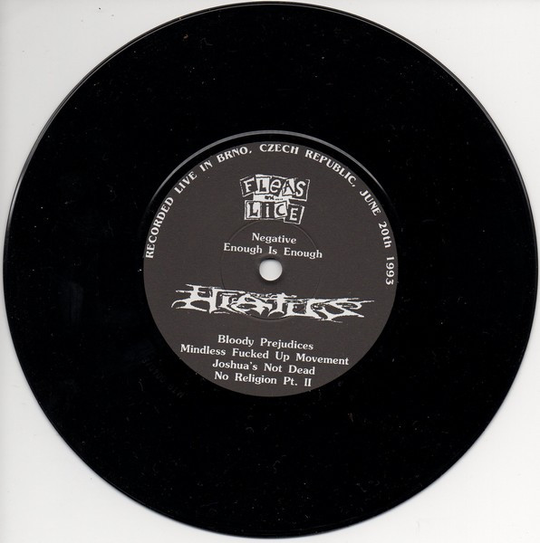 Hiatus / Fleas And Lice - Polish Bastards | Scream Records (SR 002) - 4
