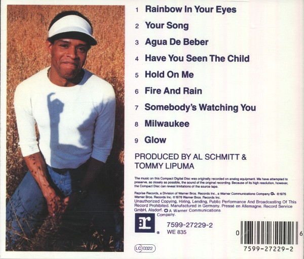 Al Jarreau - Glow | Reprise Records (7599-27229-2) - 2