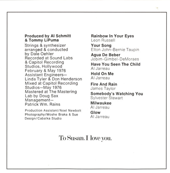 Al Jarreau - Glow | Reprise Records (7599-27229-2) - 4