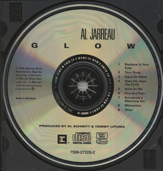 Al Jarreau - Glow | Reprise Records (7599-27229-2) - 3