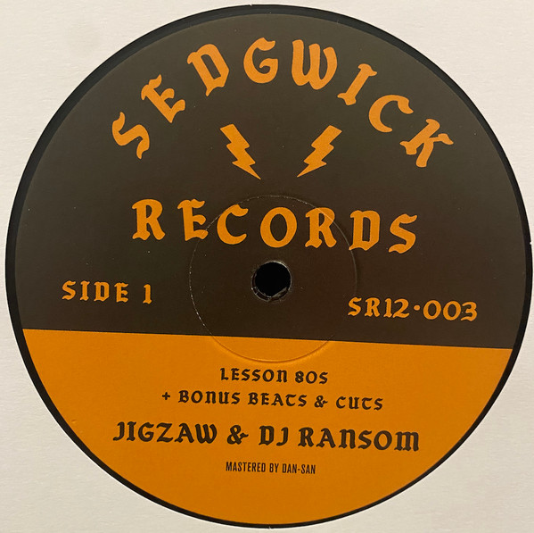 Jigzaw & DJ Ransom - Lesson 80s / Death Mix Assembly Kit | Sedgwick Records (SR12-003)