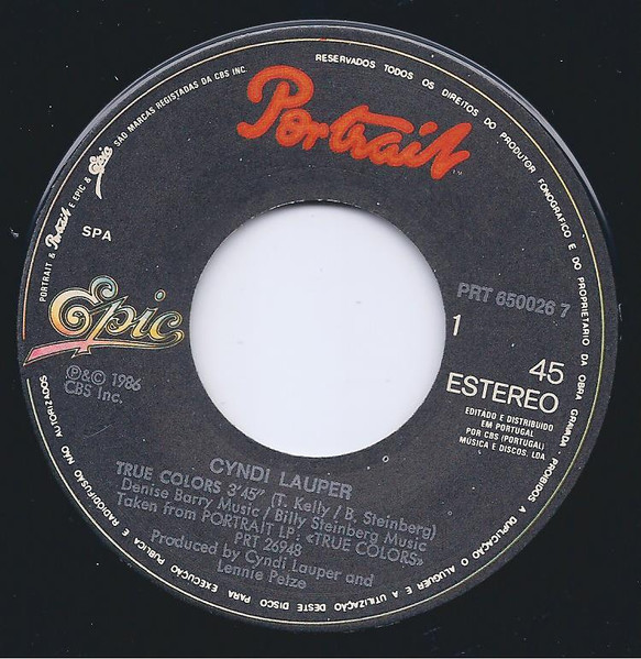 Cyndi Lauper - True Colors | Portrait (650026 7) - 3