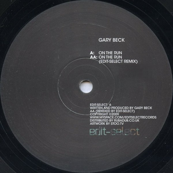 Gary Beck - On The Run | Edit Select Records (EDIT-SELECT 6)