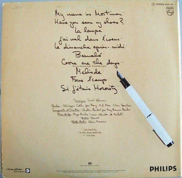 Mort Shuman - My Name Is Mortimer | Philips (9101 107) - 4