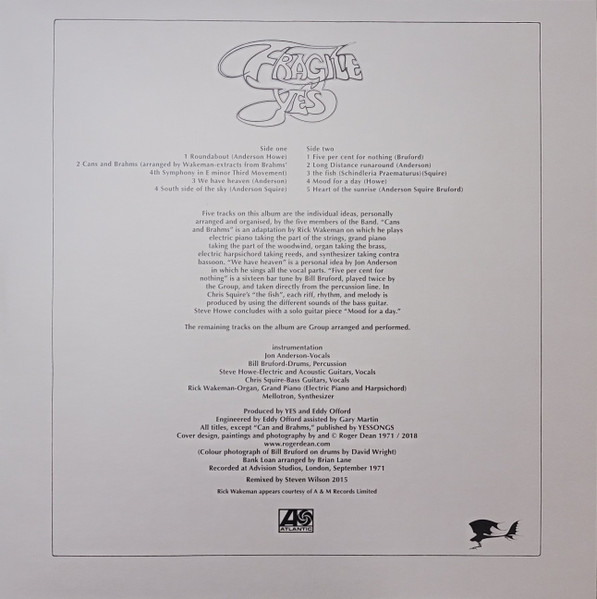 Yes - Fragile | Atlantic (RCV1 727097) - 4 Yes - Fragile | Atlantic (RCV1 727097) - 4
