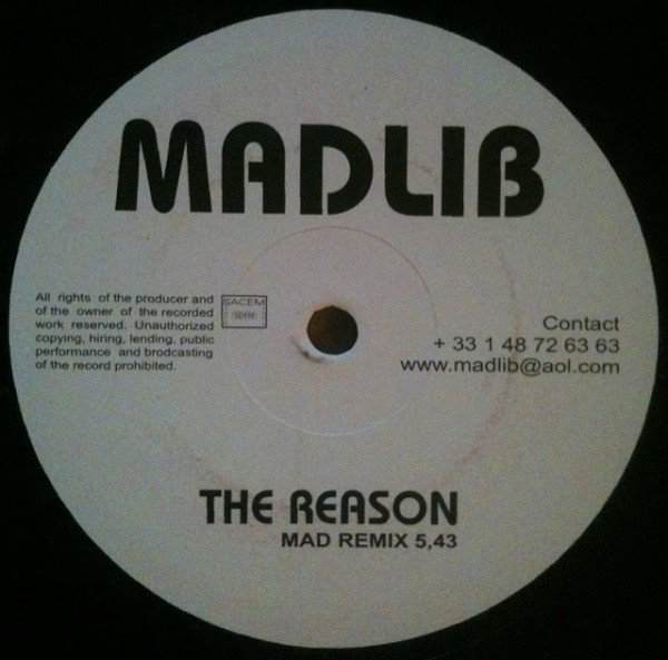 Madlib - The Reason | Not On Label (MADLIB) - main
