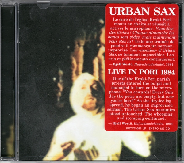 Urban Sax - Live In Pori 1984 | Ektro Records (EKTRO-123) - main Urban Sax - Live In Pori 1984 | Ektro Records (EKTRO-123) - main