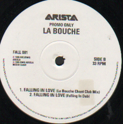 La Bouche - Falling In Love | Arista (FALL 001) - 2