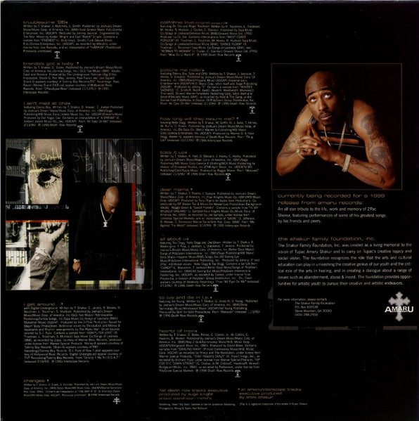 2Pac - Greatest Hits | Death Row Records (0522661) - 4