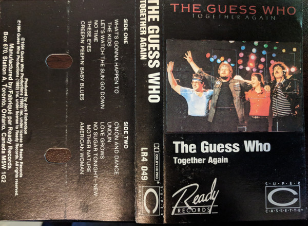 The Guess Who - Together Again [Cassette] | Ready Records (LR4 049) - 2