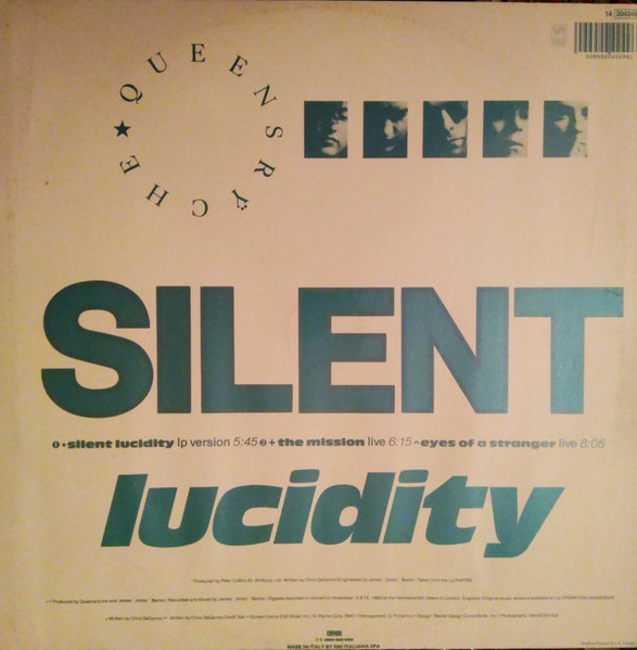 Queensrÿche - Silent Lucidity | EMI USA (14 2042496) - 3