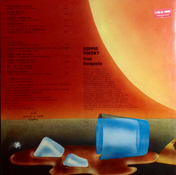 Fred Bongusto - Doppio Whisky | Rifi (RDZ-ST S 14239) - 4