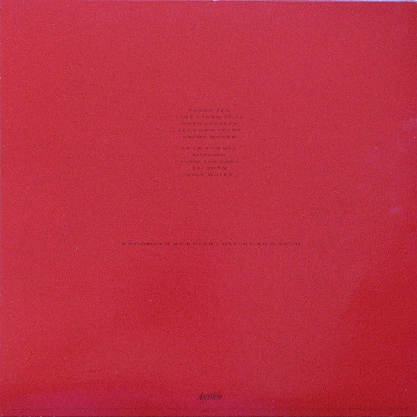 Rush - Hold Your Fire | Anthem (ANR-1-1051)