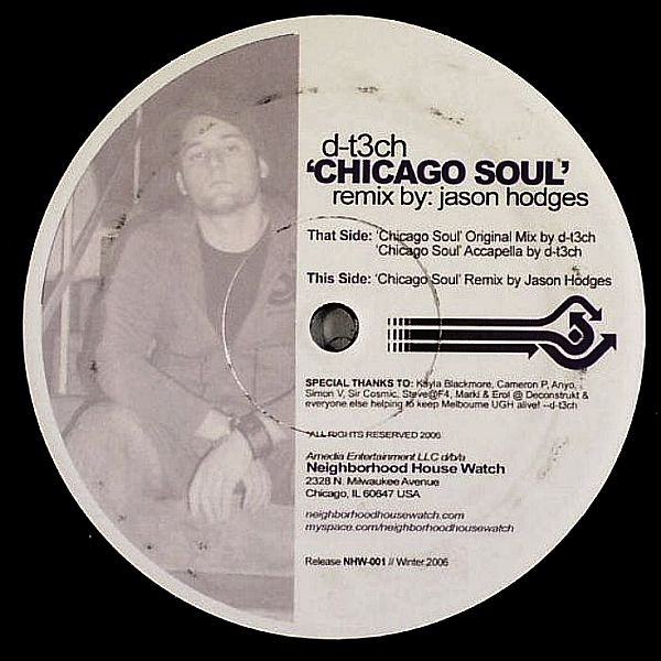 d-t3ch - Chicago Soul | Neighborhood House Watch (NHW-001) - main d-t3ch - Chicago Soul | Neighborhood House Watch (NHW-001) - main