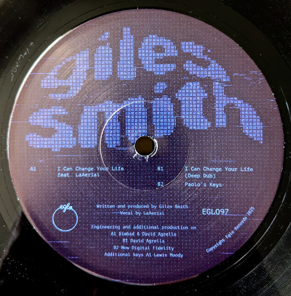 Giles Smith - I Can Change Your Life | Eglo Records (EGLO97) - main