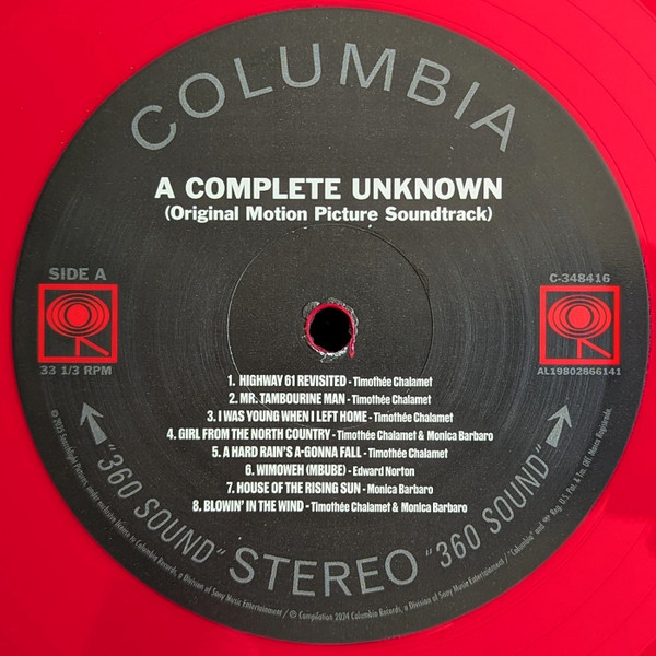 Various - A Complete Unknown (Original Motion Picture Soundtrack) | Columbia Records (19802866141) - 3 Various - A Complete Unknown (Original Motion Picture Soundtrack) | Columbia Records (19802866141) - 3