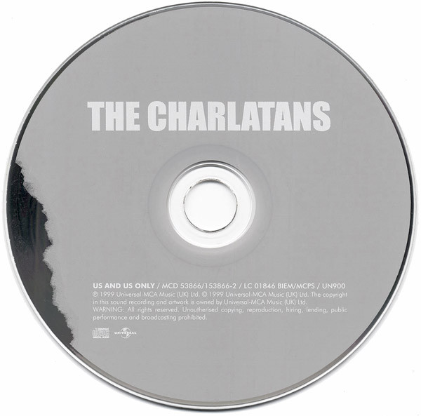 The Charlatans - Us And Us Only | MCA Records (MCD 53866) - 3