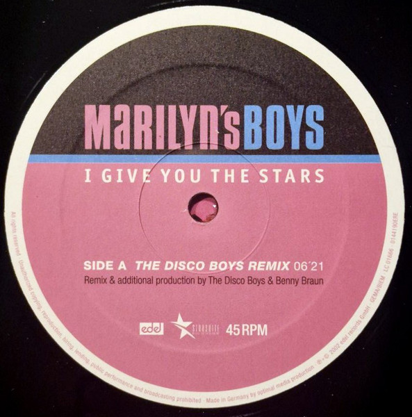 Marilyn's Boys - I Give You The Stars | Edel Records (0144190 ERE) - 3