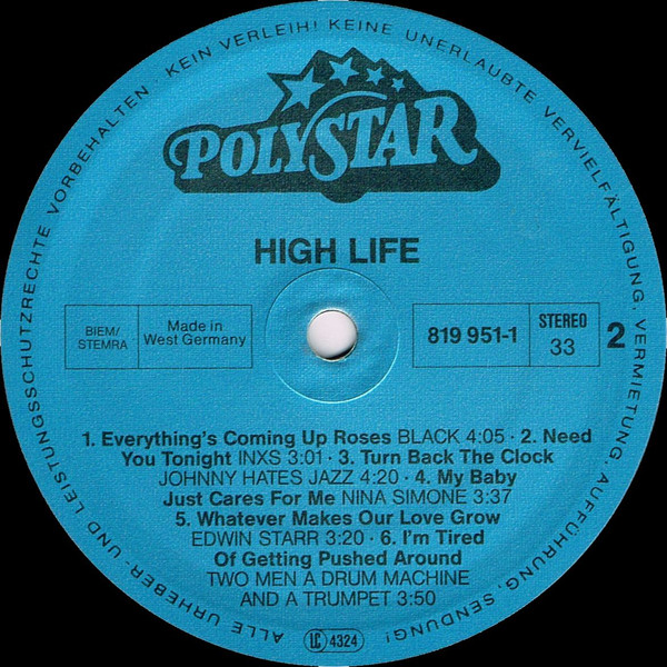 Various - High Life | Polystar (819 950-1) - 4 Various - High Life | Polystar (819 950-1) - 4