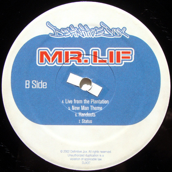 Mr. Lif - I Phantom | Definitive Jux (DJX37) - 4 Mr. Lif - I Phantom | Definitive Jux (DJX37) - 4