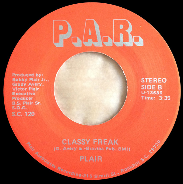 Plair - Classy Freak | P.A.R (S.C. 120) - 2