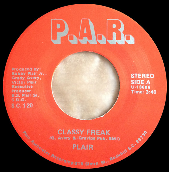 Plair - Classy Freak | P.A.R (S.C. 120) - main