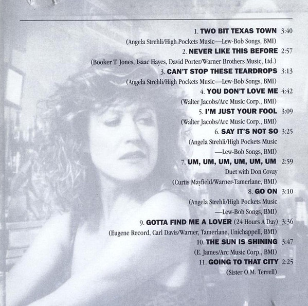 Angela Strehli - Blonde & Blue | Rounder Records (Rounder CD 3127) - 4 Angela Strehli - Blonde & Blue | Rounder Records (Rounder CD 3127) - 4