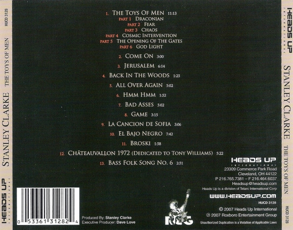 Stanley Clarke - The Toys Of Men | Heads Up International (HUCD 3128) - 2