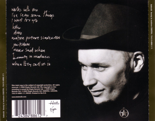 Hobotalk - Beauty In Madness | HUT Recordings (CDHUT61) - 2 Hobotalk - Beauty In Madness | HUT Recordings (CDHUT61) - 2