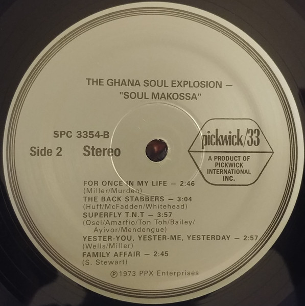 The Ghana Soul Explosion - Soul Makossa | Pickwick/33 Records (SPC-3354) - 4
