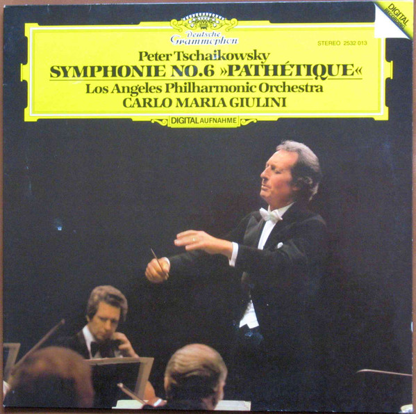 Pyotr Ilyich Tchaikovsky - Los Angeles Philharmonic Orchestra , Carlo Maria Giulini - Symphonie No. 6 »Pathétique« | Deutsche Grammophon (2532 013)